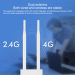 Amplificador de Sinal Sem Fios Impermeável 4G COMFAST CF-E5 300Mbps para Exterior com 2 Antenas, Versão Ásia-Pacífico, CF-E5, Versão Ásia-Pacífico
