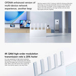 Roteador Xiaomi BE5000 WiFi 7 MLO 2.4GHz 5.0GHz Dual Band Porta 2.5G 512MB RAM Repetidor, Ficha US, BE5000