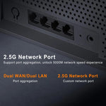 Roteador Xiaomi BE6500 WiFi 7 2.4GHz 5.0GHz Dual Band Quad-Core Porta 2.5G, Ficha US, BE6500