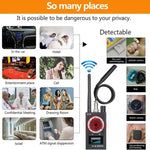 Detetor Sem Fios GPS Anti-Gravação Secreta Detetor de Sinal Sem Fios, K18