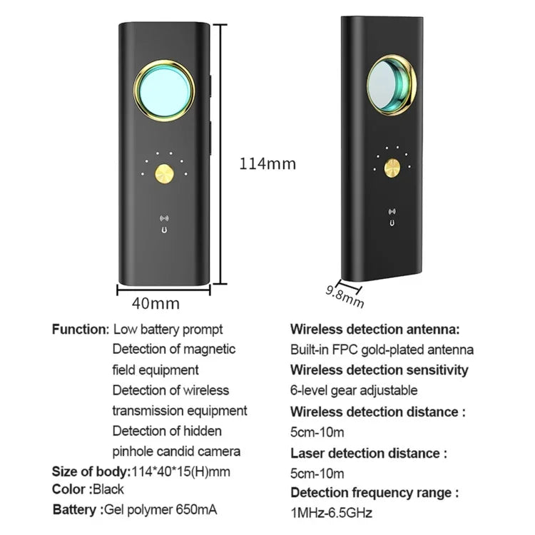 Rastreador de Sinal GPS WiFi Anti-Gravação Secreta R35