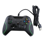Comando de Jogo USB com Fio para Consola XBOX ONE / PC / Portátil, Comprimento do Cabo: Cerca de 2,1m, HSY-008 (Preto)