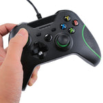 Comando de Jogo USB com Fio para Consola XBOX ONE / PC / Portátil, Comprimento do Cabo: Cerca de 2,1m, HSY-008 (Preto)