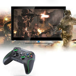 Comando de Jogo USB com Fio para Consola XBOX ONE / PC / Portátil, Comprimento do Cabo: Cerca de 2,1m, HSY-008 (Preto)