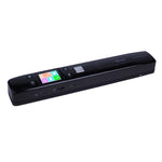 Scanner portátil manual iScan02 com rolo duplo, ecrã LED, Suporta 1050DPI / 600DPI / 300DPI / PDF / JPG / TF, iScan02 Branco, iScan02 Preto