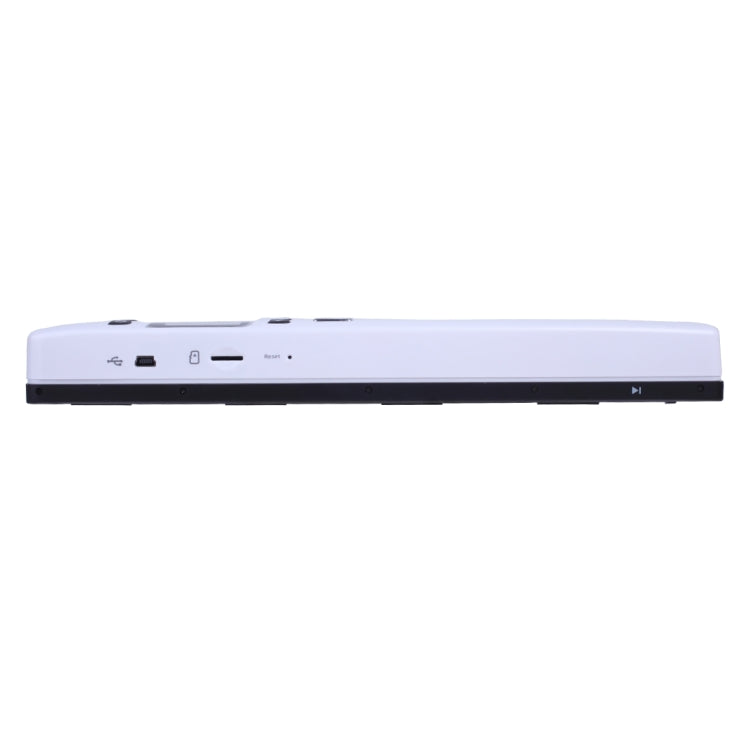 Scanner portátil manual iScan02 com rolo duplo, ecrã LED, Suporta 1050DPI / 600DPI / 300DPI / PDF / JPG / TF, iScan02 Branco, iScan02 Preto