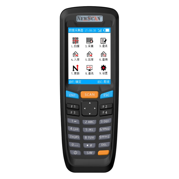 NEWSCAN NS6606T Two-dimensional Image Wireless Barcode Scanner Collector, NS6606T
