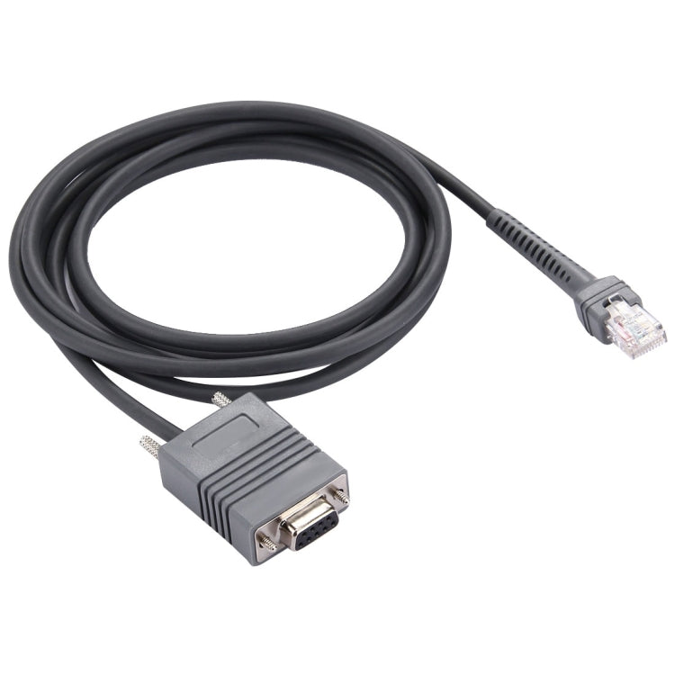 Cabo de dados serial RS232 para RJ45 de 2m para scanner Symbol LS2208, RS232 para RJ45