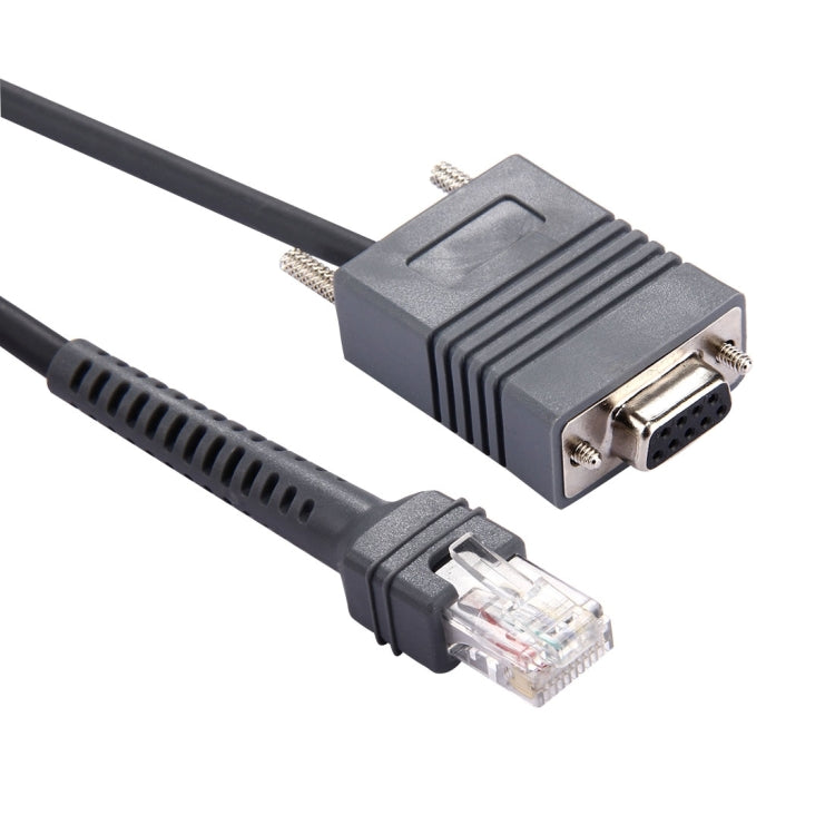 Cabo de dados serial RS232 para RJ45 de 2m para scanner Symbol LS2208, RS232 para RJ45