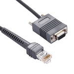 Cabo de dados serial RS232 para RJ45 de 2m para scanner Symbol LS2208, RS232 para RJ45