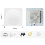 Leitor Integrado RFID UHF de Longo Alcance 9dBi com Chip E710, Estilo: Módulo de Aquecimento de Temperatura Constante Incorporado, Módulo de Aquecimento de Temperatura Constante Incorporado