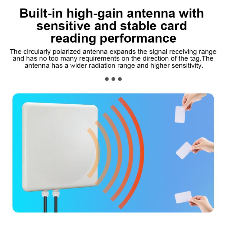 Leitor Integrado RFID UHF de Longo Alcance 9dBi com Chip E710, Estilo: Módulo de Aquecimento de Temperatura Constante Incorporado, Módulo de Aquecimento de Temperatura Constante Incorporado