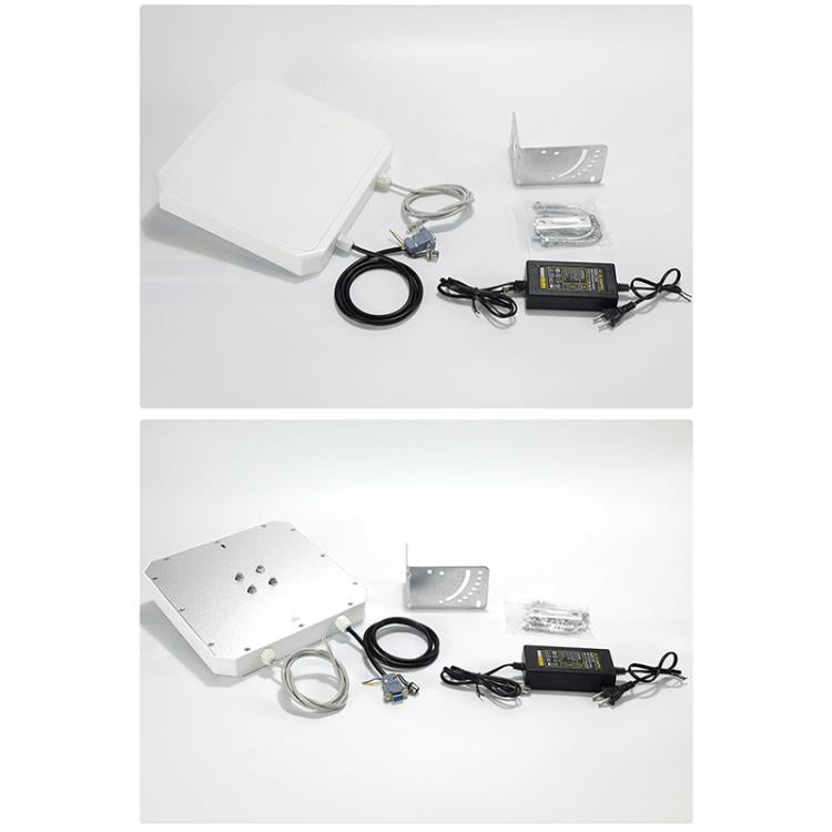 Leitor Integrado RFID UHF de Longo Alcance com Antena 9dBi Incorporada, Estilo: Com Comunicação WiFi, Com Comunicação WiFi