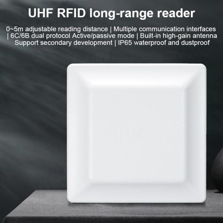 Leitor Integrado RFID de Médio Alcance UHF Distância de Identificação 0-5m, Estilo: Standard, Standard