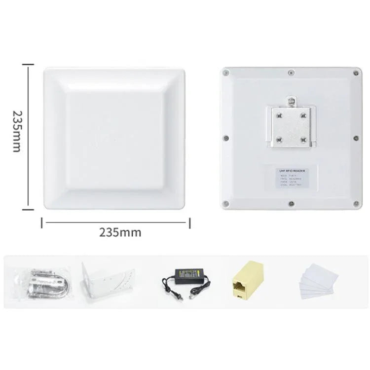Leitor-Escritor Integrado RFID UHF de Longo Alcance com Chip E710, Estilo: Com Alimentação por Ethernet, Com Alimentação por Ethernet