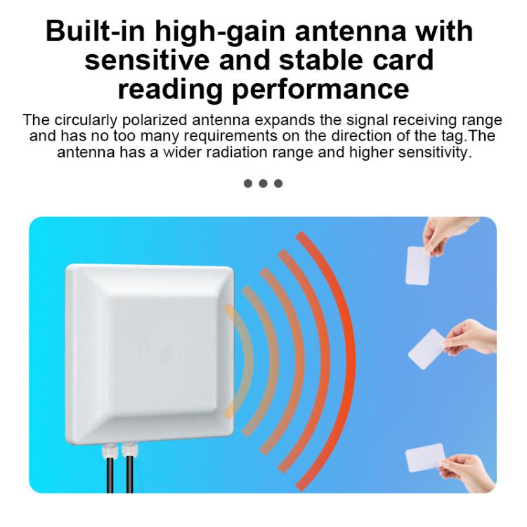 Leitor-Escritor Integrado RFID UHF de Longo Alcance com Chip E710, Estilo: Com Dispositivo de Aquecimento a Baixa Temperatura, Com Dispositivo de Aquecimento a Baixa Temperatura