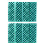 2 PEÇAS Almofada de Massagem Celular Dobrável Portátil para Exterior, Impermeável, Tapetes para Assento de Piquenique, Almofada EVA, 2 PEÇAS (Laranja), 2 PEÇAS (Azul), 2 PEÇAS (Roxo), 2 PEÇAS (Vermelho), 2 PEÇAS (Verde escuro), 2 PEÇAS (Verde relva)
