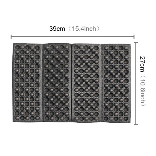 2 PEÇAS Almofada de Massagem Celular Dobrável Portátil para Exterior, Impermeável, Tapetes para Assento de Piquenique, Almofada EVA, 2 PEÇAS (Laranja), 2 PEÇAS (Azul), 2 PEÇAS (Roxo), 2 PEÇAS (Vermelho), 2 PEÇAS (Verde escuro), 2 PEÇAS (Verde relva)
