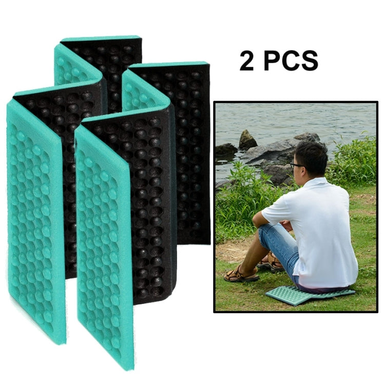 2 PEÇAS Almofada de Massagem Celular Dobrável Portátil para Exterior, Impermeável, Tapetes para Assento de Piquenique, Almofada EVA, 2 PEÇAS (Laranja), 2 PEÇAS (Azul), 2 PEÇAS (Roxo), 2 PEÇAS (Vermelho), 2 PEÇAS (Verde escuro), 2 PEÇAS (Verde relva)