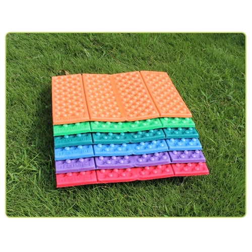 2 PEÇAS Almofada de Massagem Celular Dobrável Portátil para Exterior, Impermeável, Tapetes para Assento de Piquenique, Almofada EVA, 2 PEÇAS (Laranja), 2 PEÇAS (Azul), 2 PEÇAS (Roxo), 2 PEÇAS (Vermelho), 2 PEÇAS (Verde escuro), 2 PEÇAS (Verde relva)