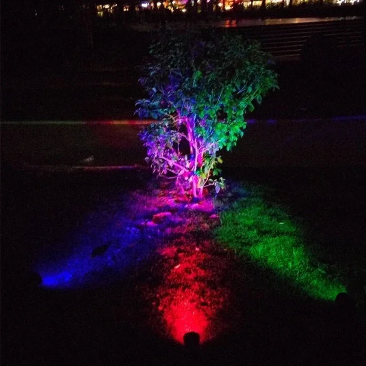 Luzes Solares 2 em 1 Impermeáveis com 4 LEDs, Holofote Solar Ajustável, Luz de Parede, Luz de Paisagem, Iluminação de Segurança