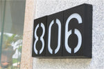 Lâmpada de Placa de Porta Montada na Parede Solar 0,36W com 6 LEDs Luzes de Varanda Número da Casa com Painel Solar(1), -1.0, -2.0, -3.0, -4.0, -5.0, -6.0, -7.0, -8.0, -9.0, 0.0