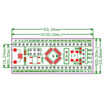 Placa de desenvolvimento LDTR-WG0158 STM32F103C8T6 STM32