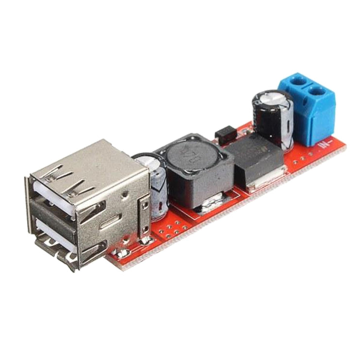 Módulo conversor DC-DC LDTR-WG0257 USB duplo 9V/12V/24V/36V para 5V 3A, 9V-36V para 5V 3A