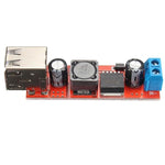 Módulo conversor DC-DC LDTR-WG0257 USB duplo 9V/12V/24V/36V para 5V 3A, 9V-36V para 5V 3A