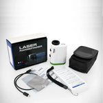 Instrumento de Medição de Distância a Laser para Golfe Portátil à Prova de Água PGM, Distância de Medição: 400m, Distância de Medição: 400m (Preto), Distância de Medição: 400m (Branco)
