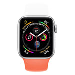 Correia de Relógio em Silicone de Duas Cores para Apple Watch Series 3 & 2 & 1 42mm (Azul Claro+Rosa Claro)