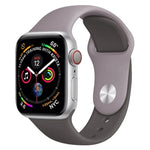 Pulseira de Relógio em Silicone de Duas Cores para Apple Watch Series 3 & 2 & 1 38mm (Branco+Vermelho)