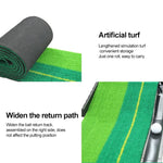 Treinador de prática de putting de golfe interior PGM com pega de 3m, ritmo de prática com retorno automático em fairways, 3m