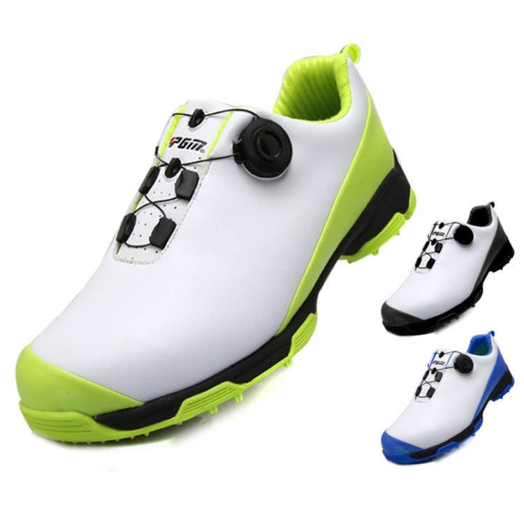 Tênis de Golfe PGM à Prova de Água com Fivela Rotativa para Homens, 39, 40, 41, 42, 43, 44, 45