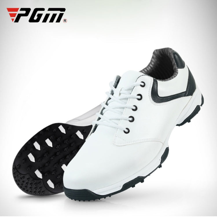 Tênis de Golfe PGM à Prova de Água com Microfibra Antiderrapante e Pele para Homens, 41, 42, 43, 40, 44, 39