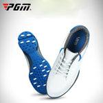 Tênis de Golfe PGM à Prova de Água com Microfibra Antiderrapante e Pele para Homens, 41, 42, 43, 40, 44, 39