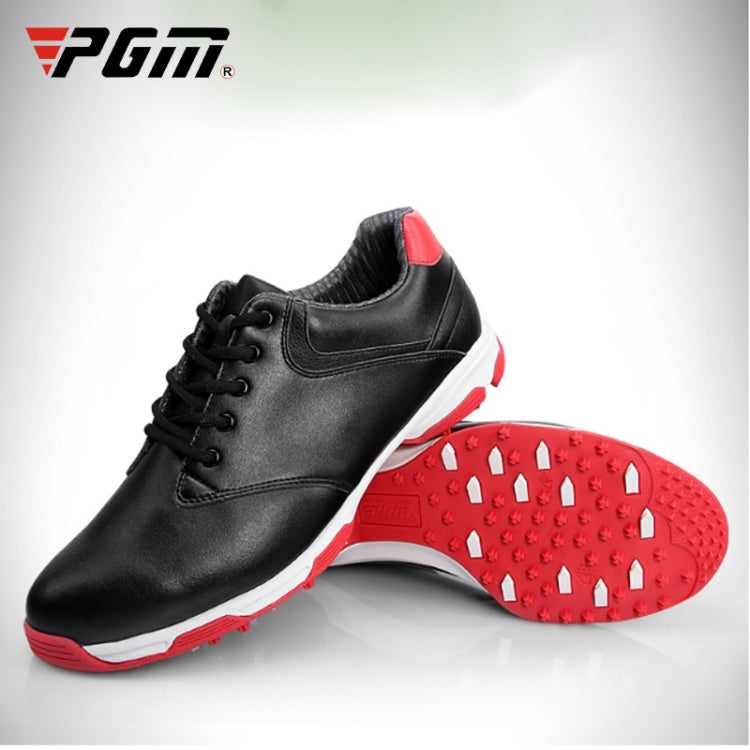 Tênis de Golfe PGM à Prova de Água com Microfibra Antiderrapante e Pele para Homens, 41, 42, 43, 40, 44, 39