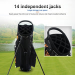 Saco Leve de Nylon para Golfe PGM com Suporte (Preto Verde), QB027 Branco, QB027 Laranja, QB027 Verde