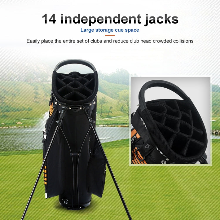 Saco Leve de Nylon para Golfe PGM com Suporte (Preto Verde), QB027 Branco, QB027 Laranja, QB027 Verde