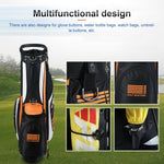 Saco Leve de Nylon para Golfe PGM com Suporte (Preto Verde), QB027 Branco, QB027 Laranja, QB027 Verde