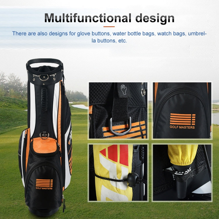 Saco Leve de Nylon para Golfe PGM com Suporte (Preto Verde), QB027 Branco, QB027 Laranja, QB027 Verde