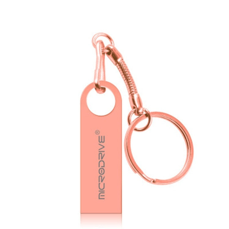 Pen USB 2.0 MicroDrive 16GB Metal à Prova de Água Alta Velocidade (Cinza), 16GB