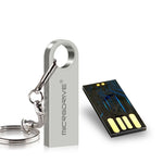 Pen USB 2.0 MicroDrive 16GB Metal à Prova de Água Alta Velocidade (Cinza), 16GB
