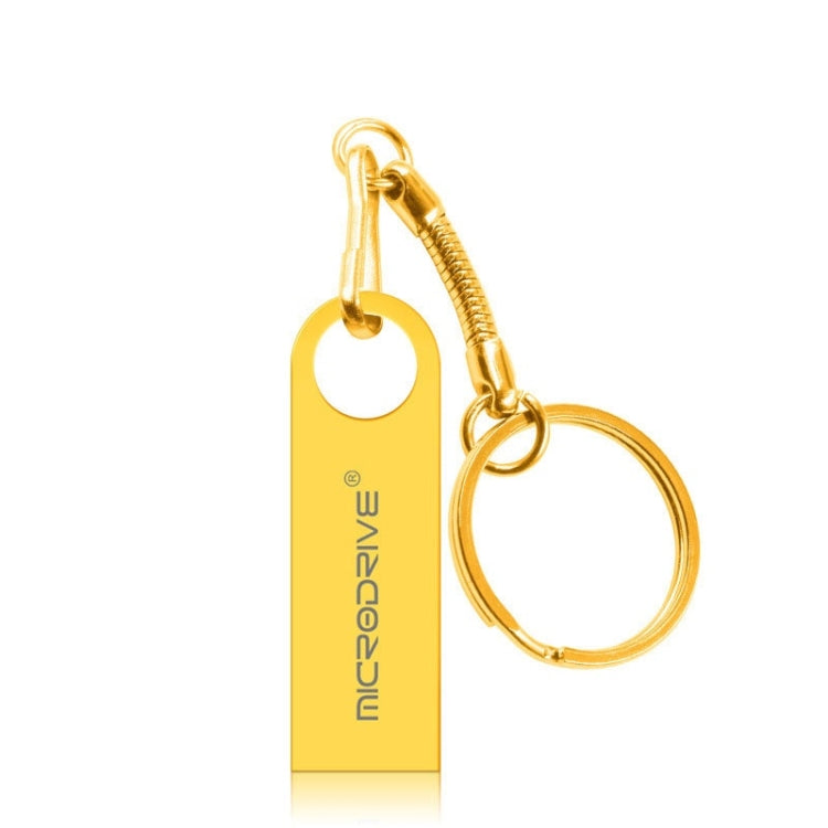 Pen USB 2.0 MicroDrive 16GB Metal à Prova de Água Alta Velocidade (Cinza), 16GB