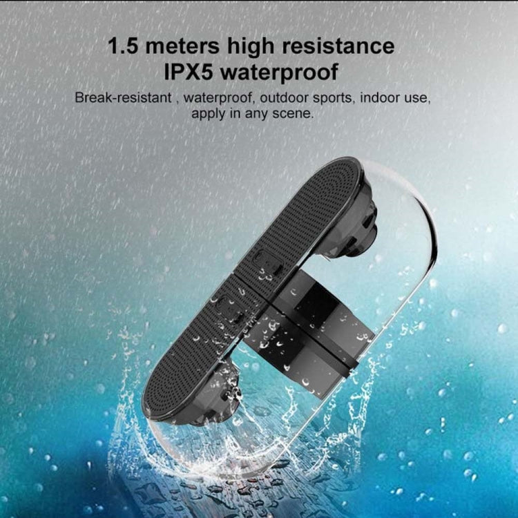Coluna Estéreo Surround HiFi Bluetooth Sem Fios Magnética TWS 3D Verdadeira com Casa Totalmente Transparente