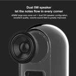 Coluna Estéreo Surround HiFi Bluetooth Sem Fios Magnética TWS 3D Verdadeira com Casa Totalmente Transparente