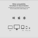 Auricular Bluetooth Sem Fios Estilo Empresarial com Gancho para a Orelha