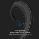 Auricular Bluetooth Sem Fios Estilo Empresarial com Gancho para a Orelha