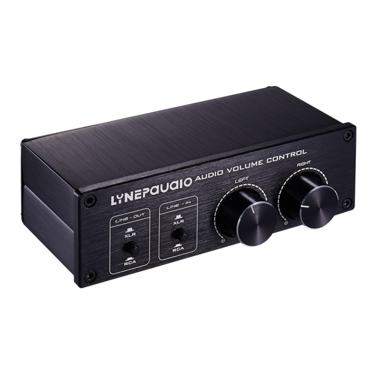 Comutador LINEPAUDIO A977 2 Entradas 2 Saídas, Pré-Amplificador Passivo de Balanceamento Completo, Controlador de Volume para Fonte de Som Ativa Dupla, A977