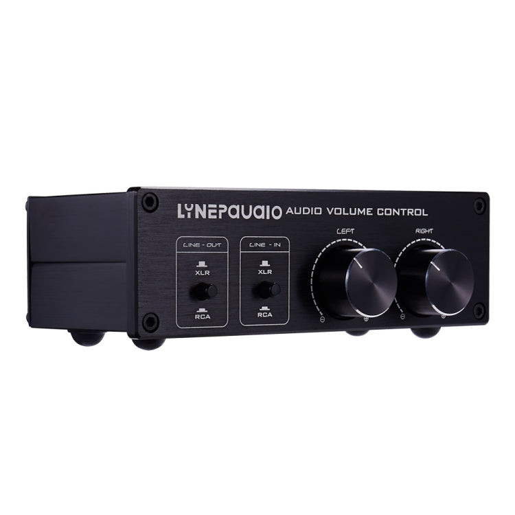 Comutador LINEPAUDIO A977 2 Entradas 2 Saídas, Pré-Amplificador Passivo de Balanceamento Completo, Controlador de Volume para Fonte de Som Ativa Dupla, A977